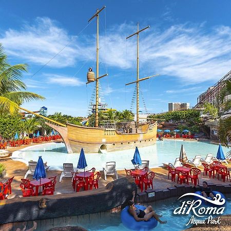 Diroma Resort Internacional Incluso 1 Acesso Ao Acqua Park Vulcao Калдас Новас Екстериор снимка