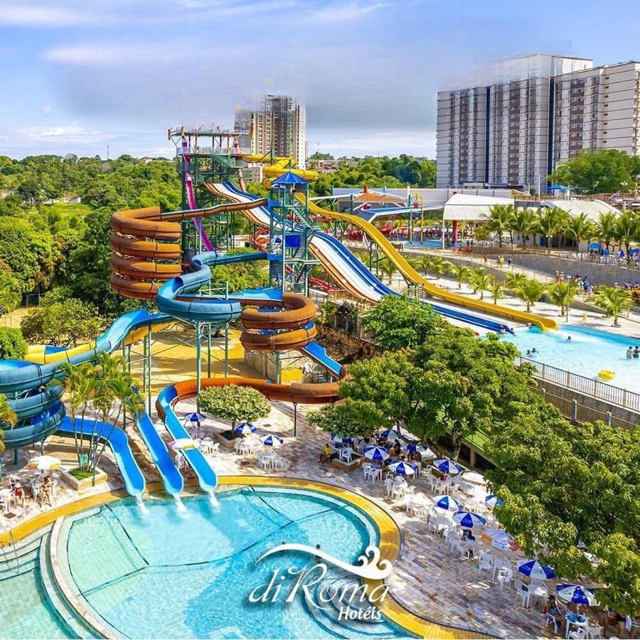 Diroma Resort Internacional Incluso 1 Acesso Ao Acqua Park Vulcao Калдас Новас Екстериор снимка