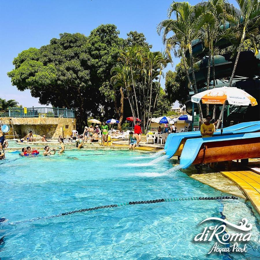Diroma Resort Internacional Incluso 1 Acesso Ao Acqua Park Vulcao Калдас Новас Екстериор снимка