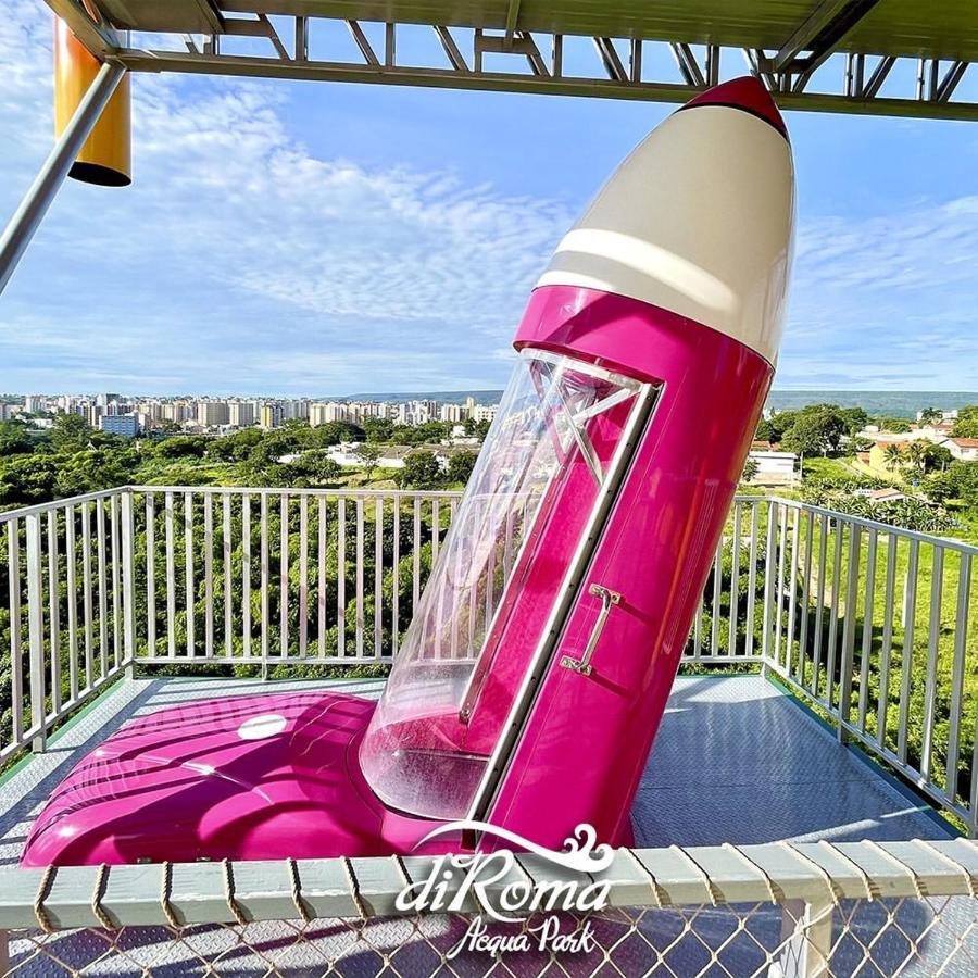 Diroma Resort Internacional Incluso 1 Acesso Ao Acqua Park Vulcao Калдас Новас Екстериор снимка
